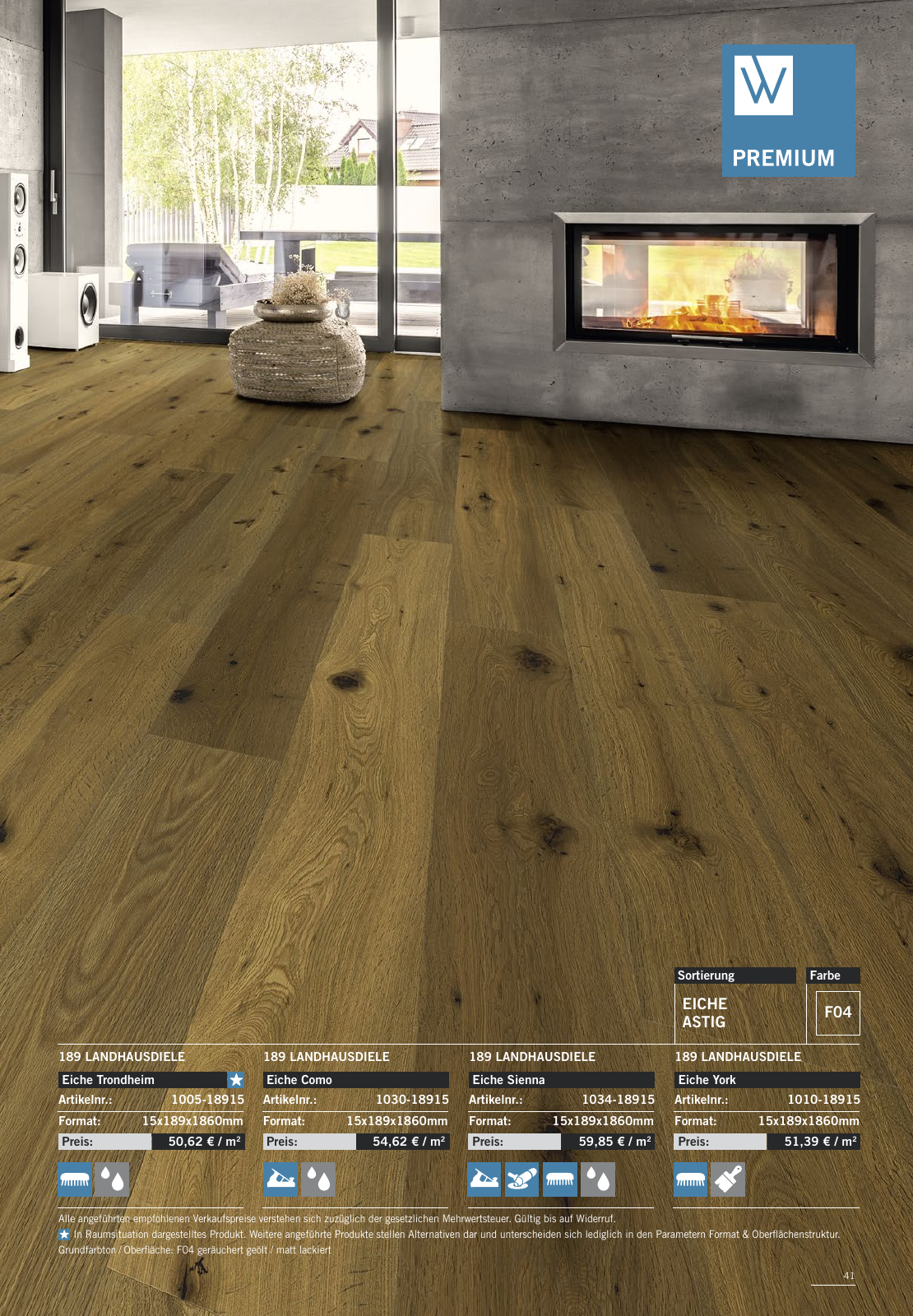 Vorschau WOODBASE LAGERSORTIMENT 2020/2021 Seite 41