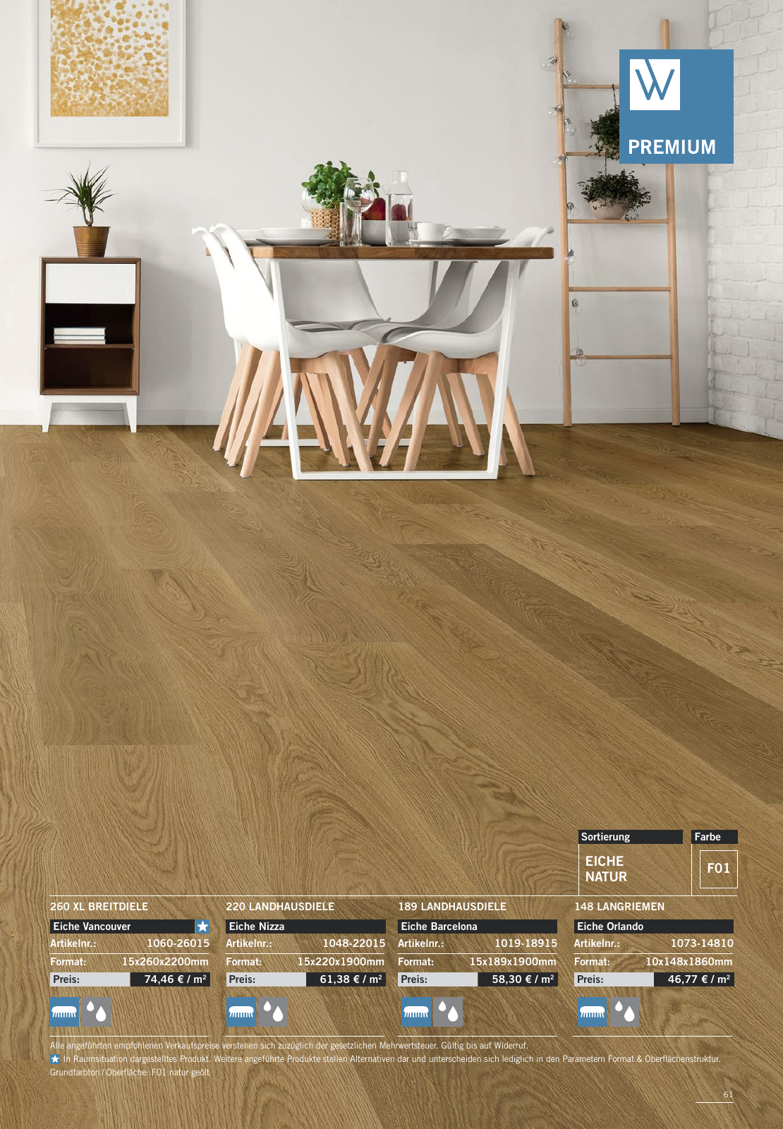 Vorschau WOODBASE LAGERSORTIMENT 2020/2021 Seite 61