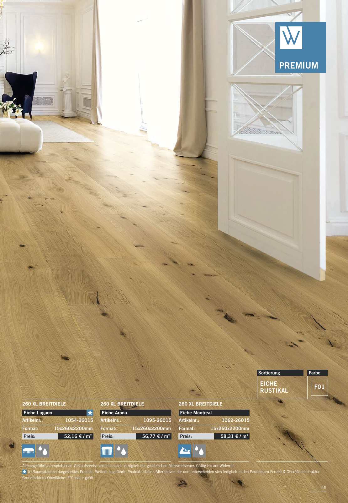 Vorschau WOODBASE LAGERSORTIMENT 2020/2021 Seite 43