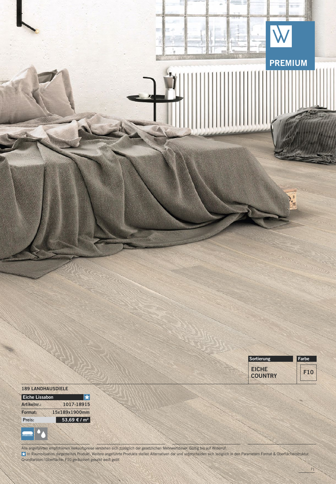 Vorschau WOODBASE LAGERSORTIMENT 2020/2021 Seite 71