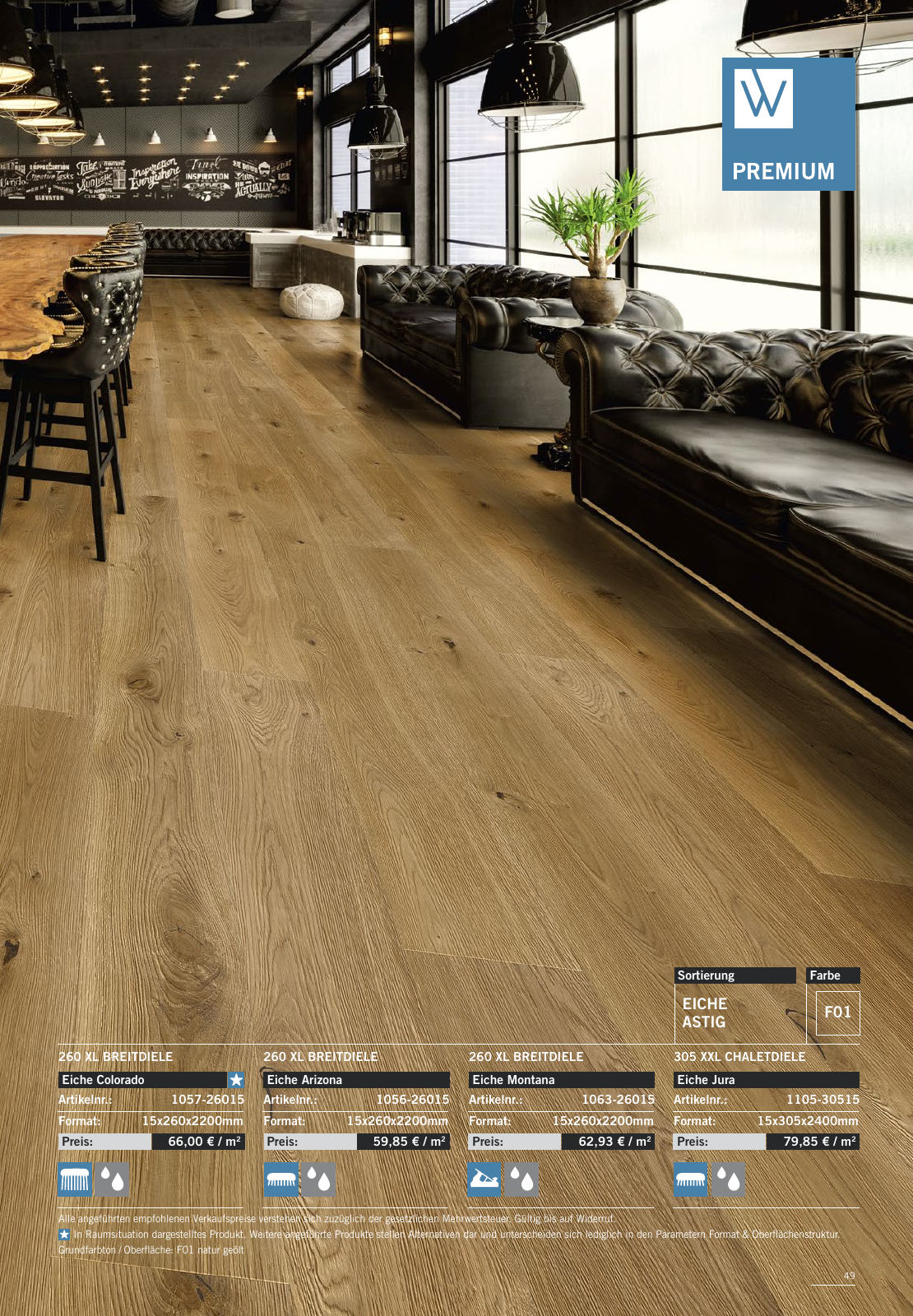 Vorschau WOODBASE LAGERSORTIMENT 2020/2021 Seite 49