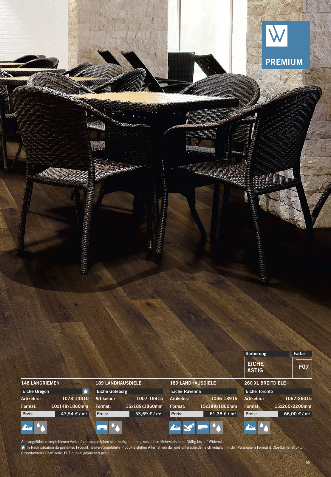 Vorschau WOODBASE LAGERSORTIMENT 2020/2021 Seite 55