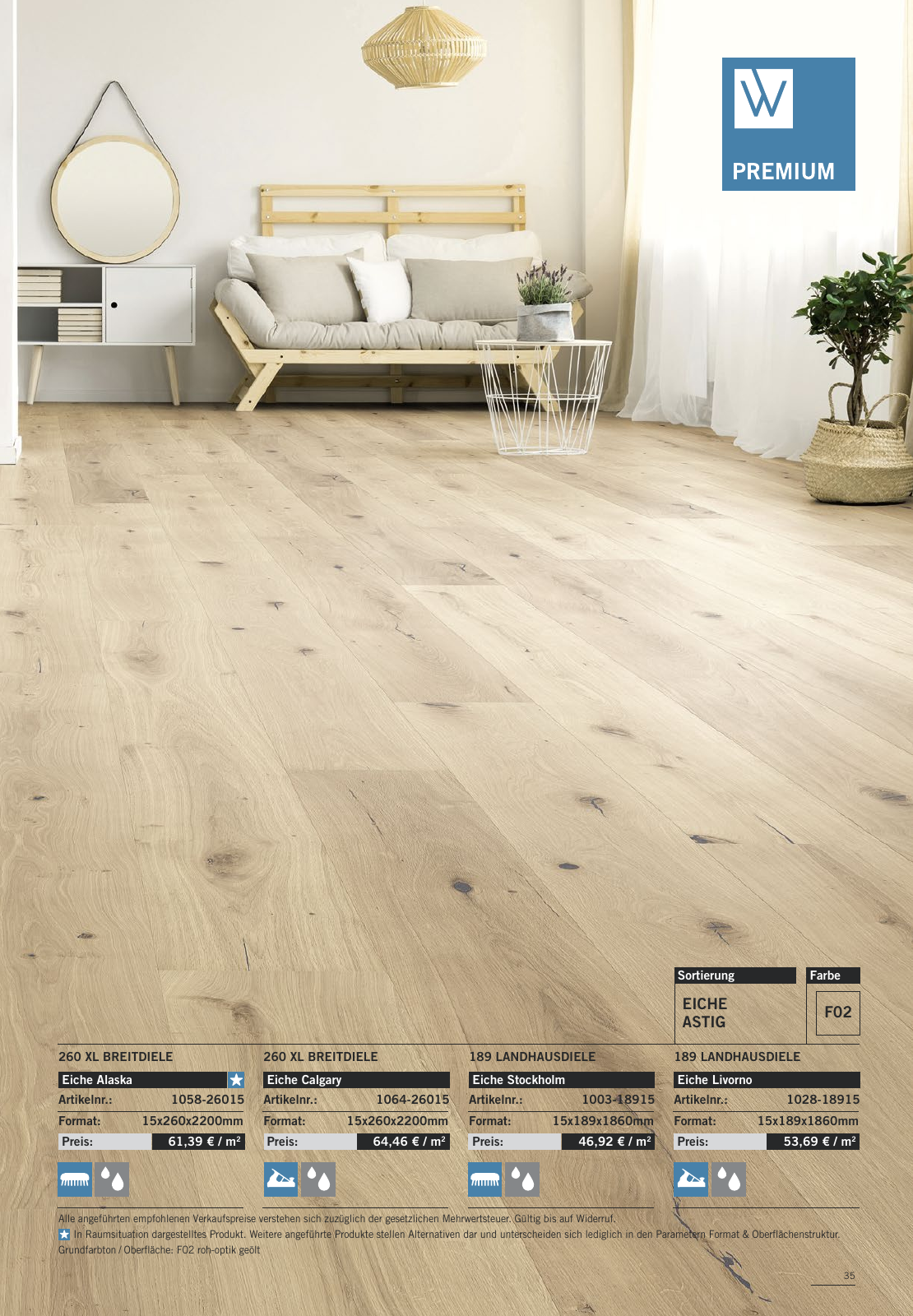 Vorschau WOODBASE LAGERSORTIMENT 2020/2021 Seite 35
