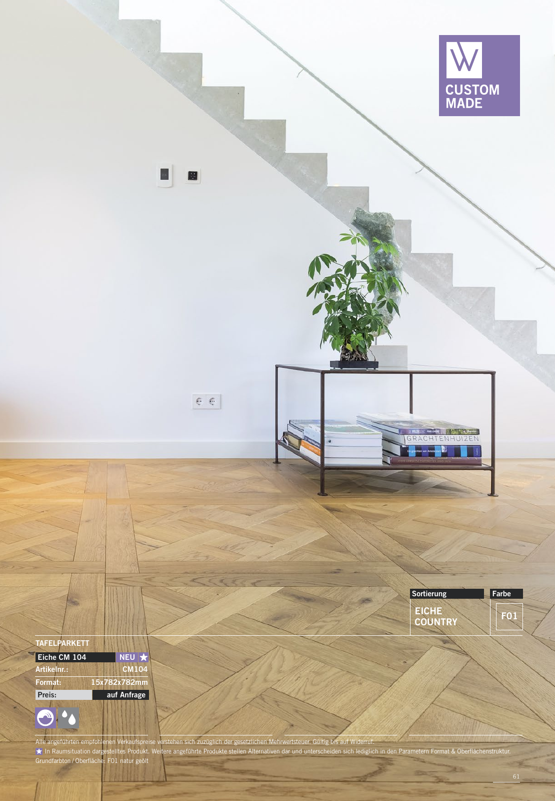 Vorschau WOODBASE MANUFAKTURSORTIMENT 2020/2021 Seite 61