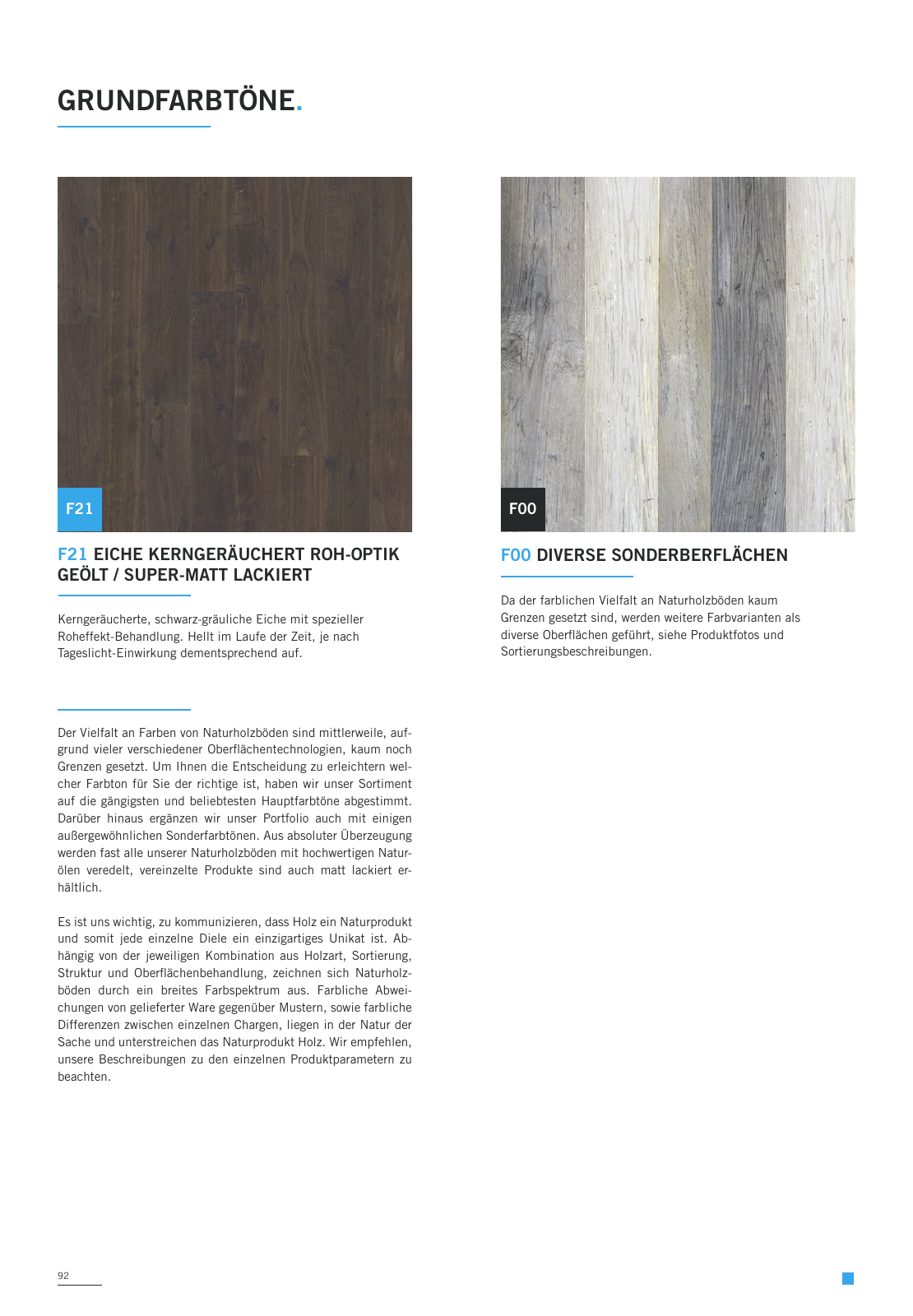 Vorschau WOODBASE MANUFAKTURSORTIMENT 2020/2021 Seite 92