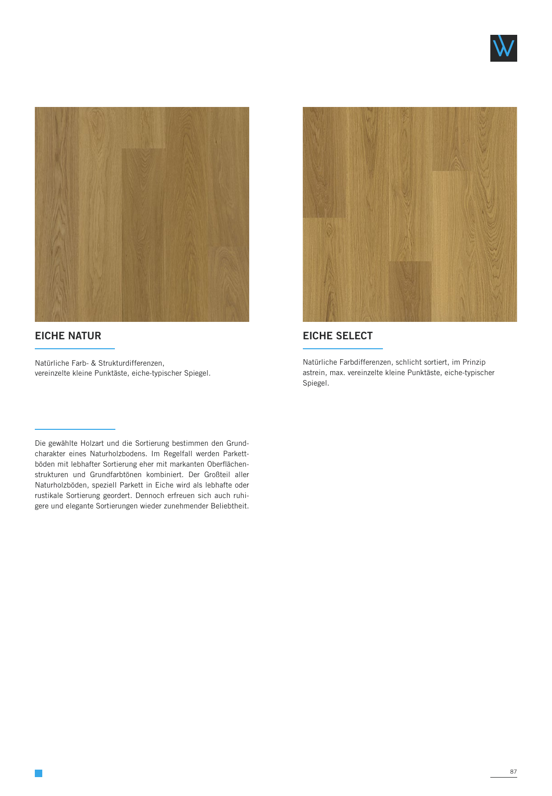 Vorschau WOODBASE MANUFAKTURSORTIMENT 2020/2021 Seite 87