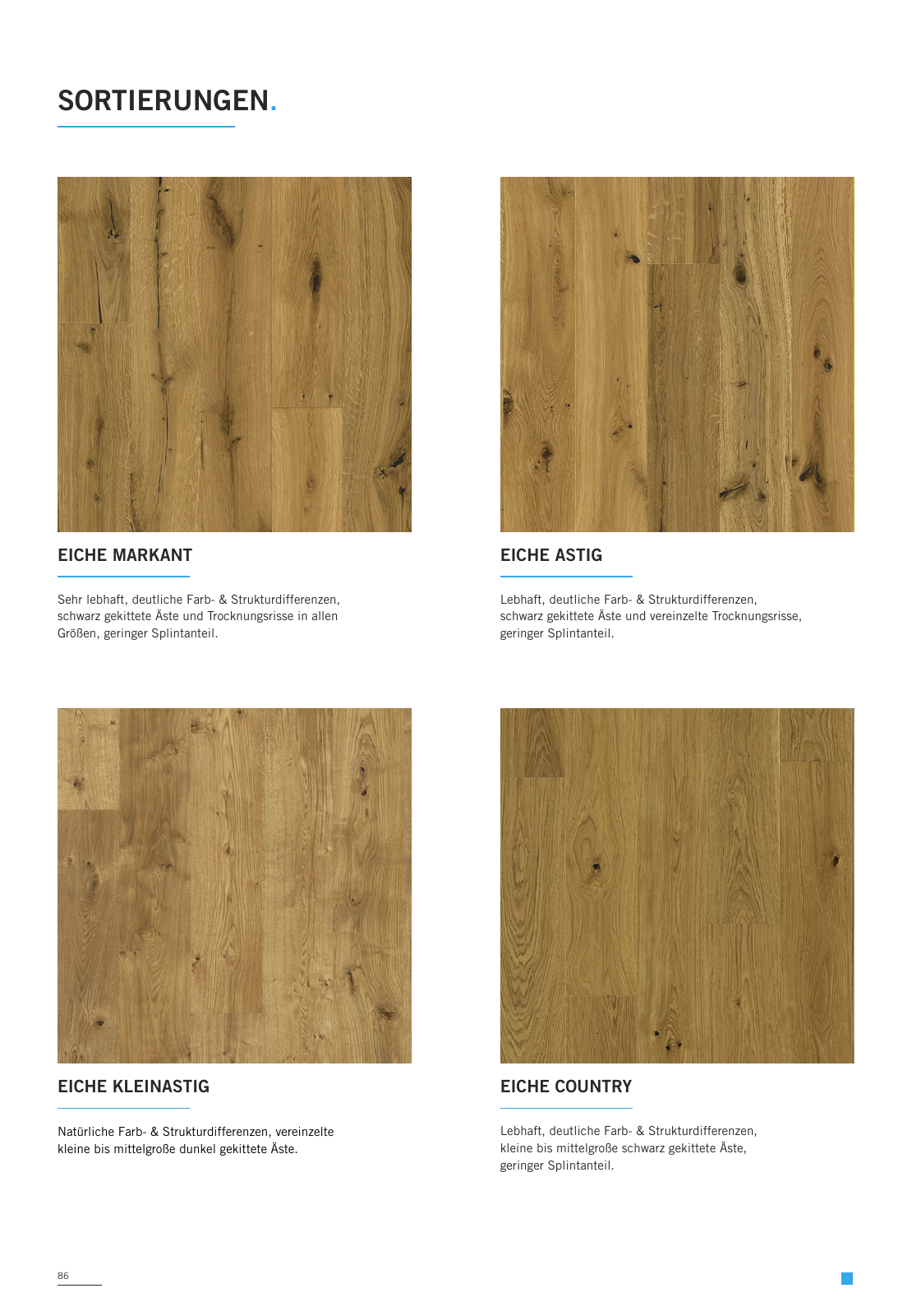 Vorschau WOODBASE MANUFAKTURSORTIMENT 2020/2021 Seite 86