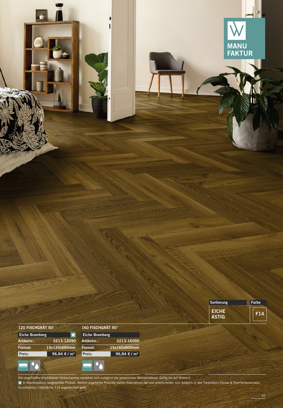 Vorschau WOODBASE MANUFAKTURSORTIMENT 2020/2021 Seite 25