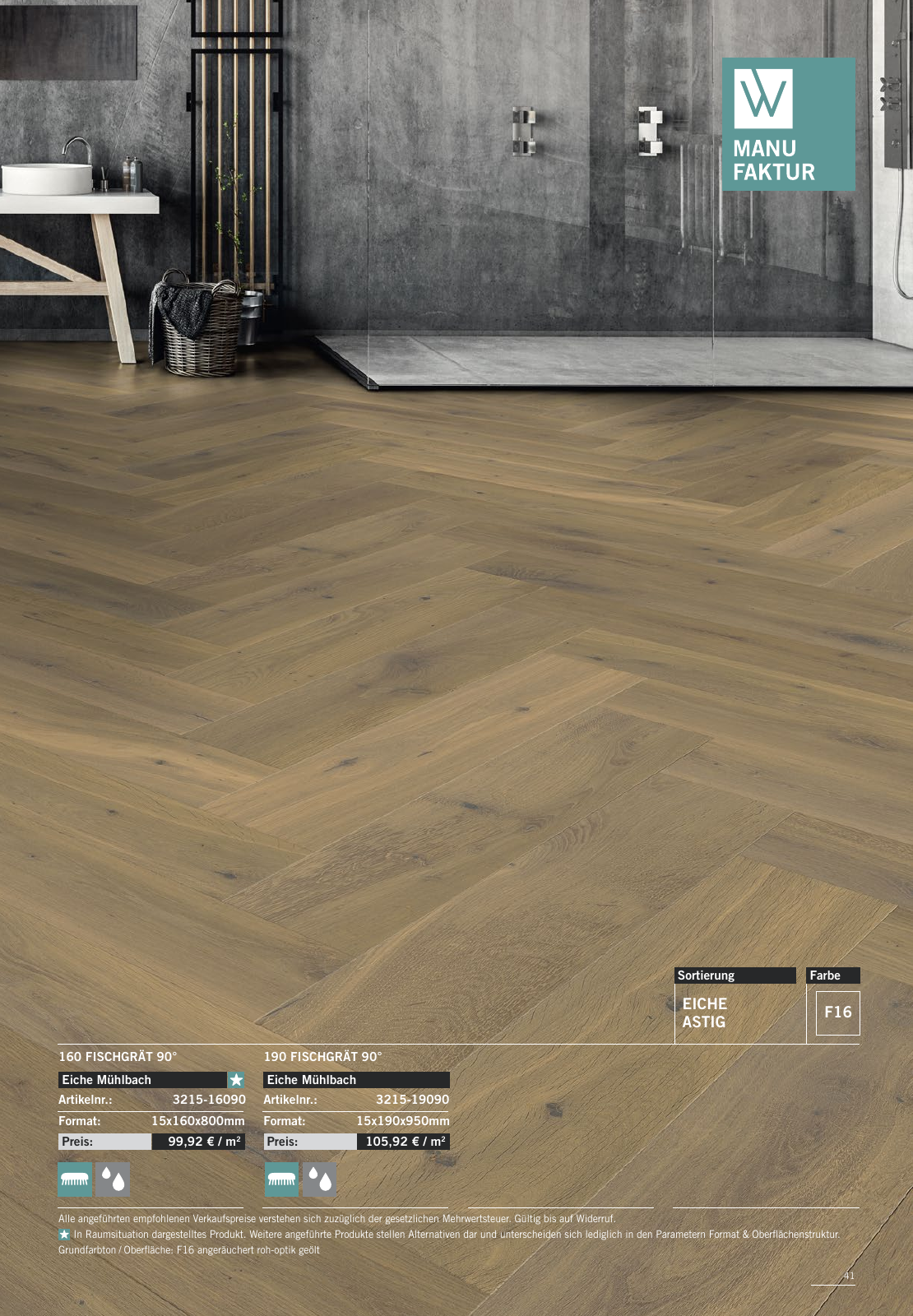 Vorschau WOODBASE MANUFAKTURSORTIMENT 2020/2021 Seite 41