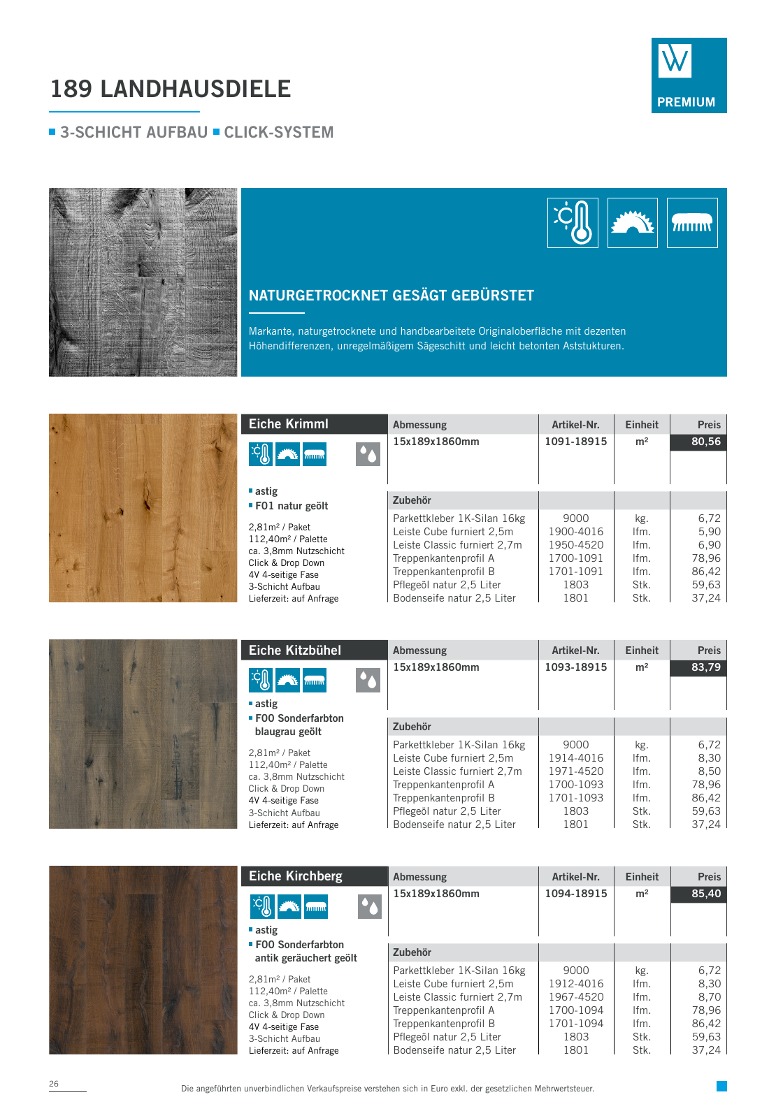 Vorschau Woodbase Preisliste 04/2022 Seite 26