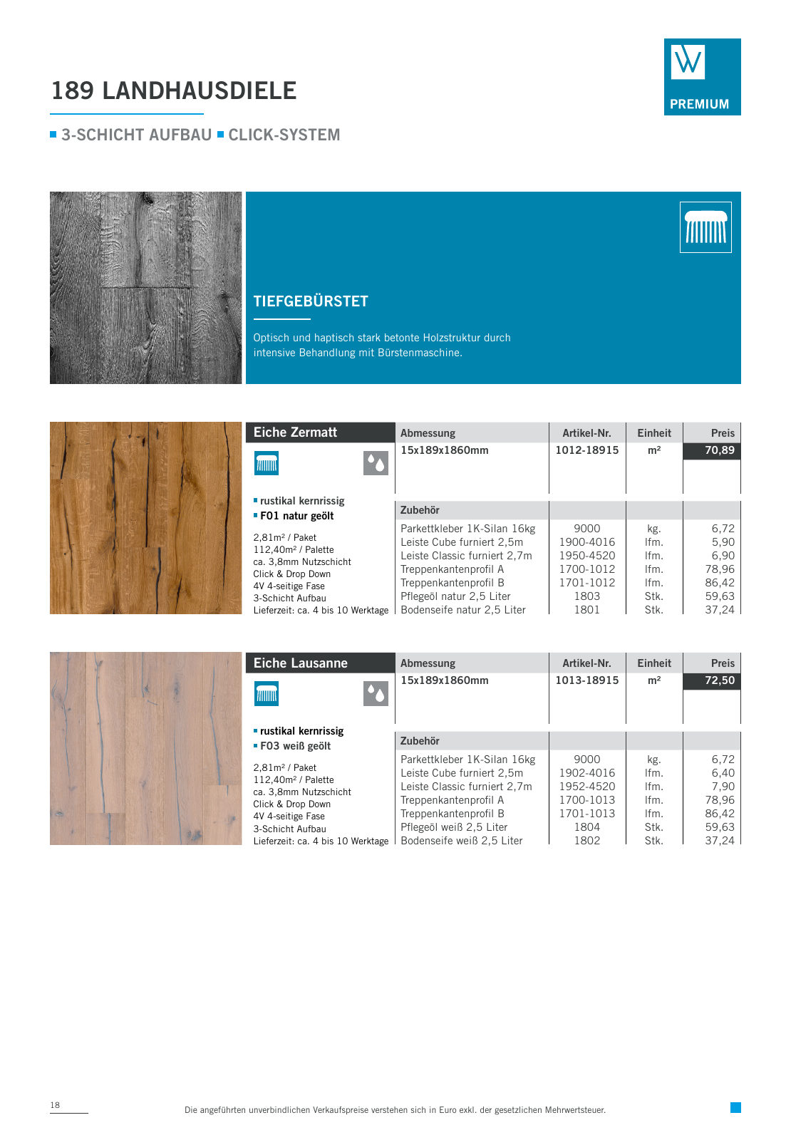 Vorschau Woodbase Preisliste 04/2022 Seite 18