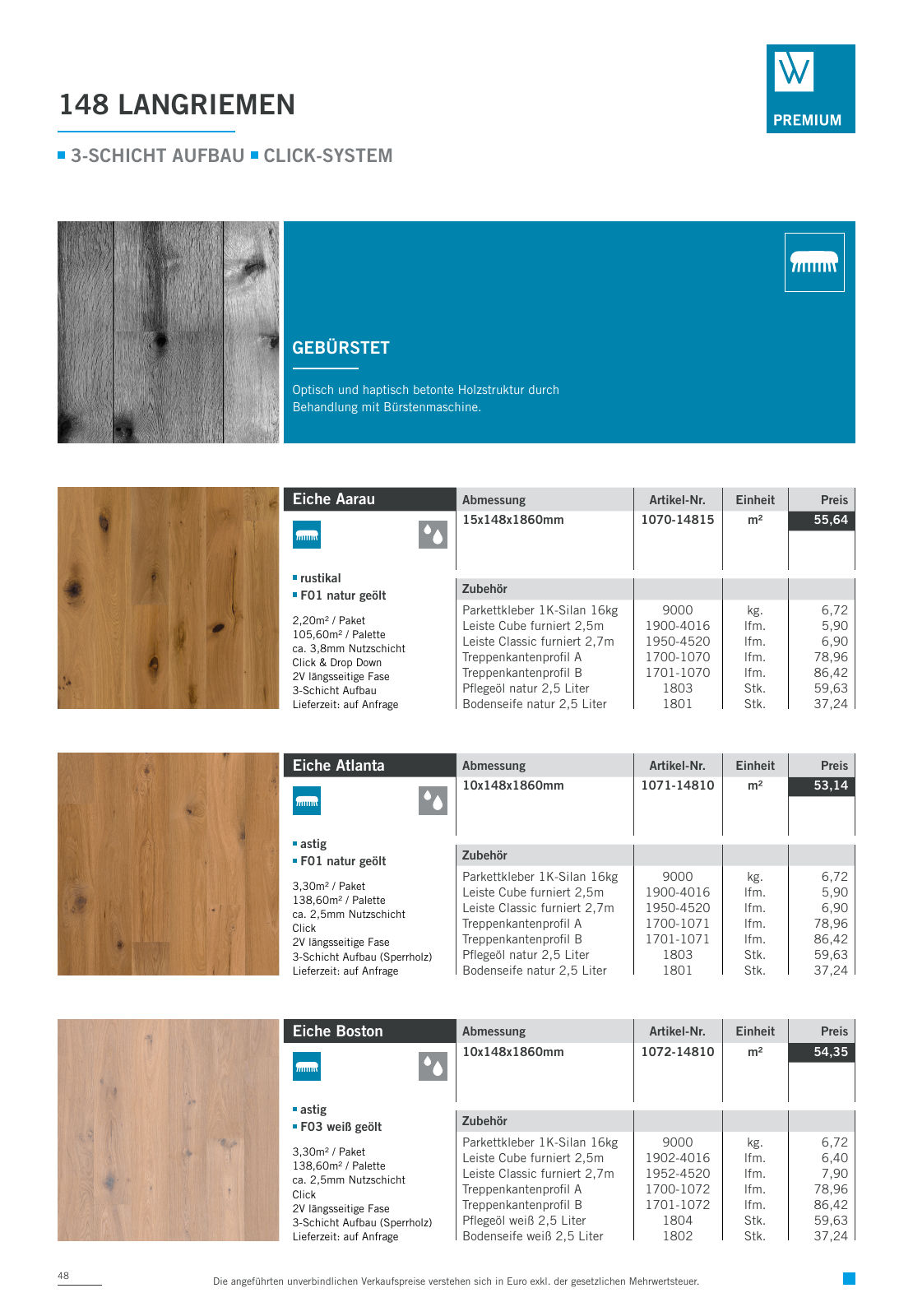 Vorschau Woodbase Preisliste 04/2022 Seite 48