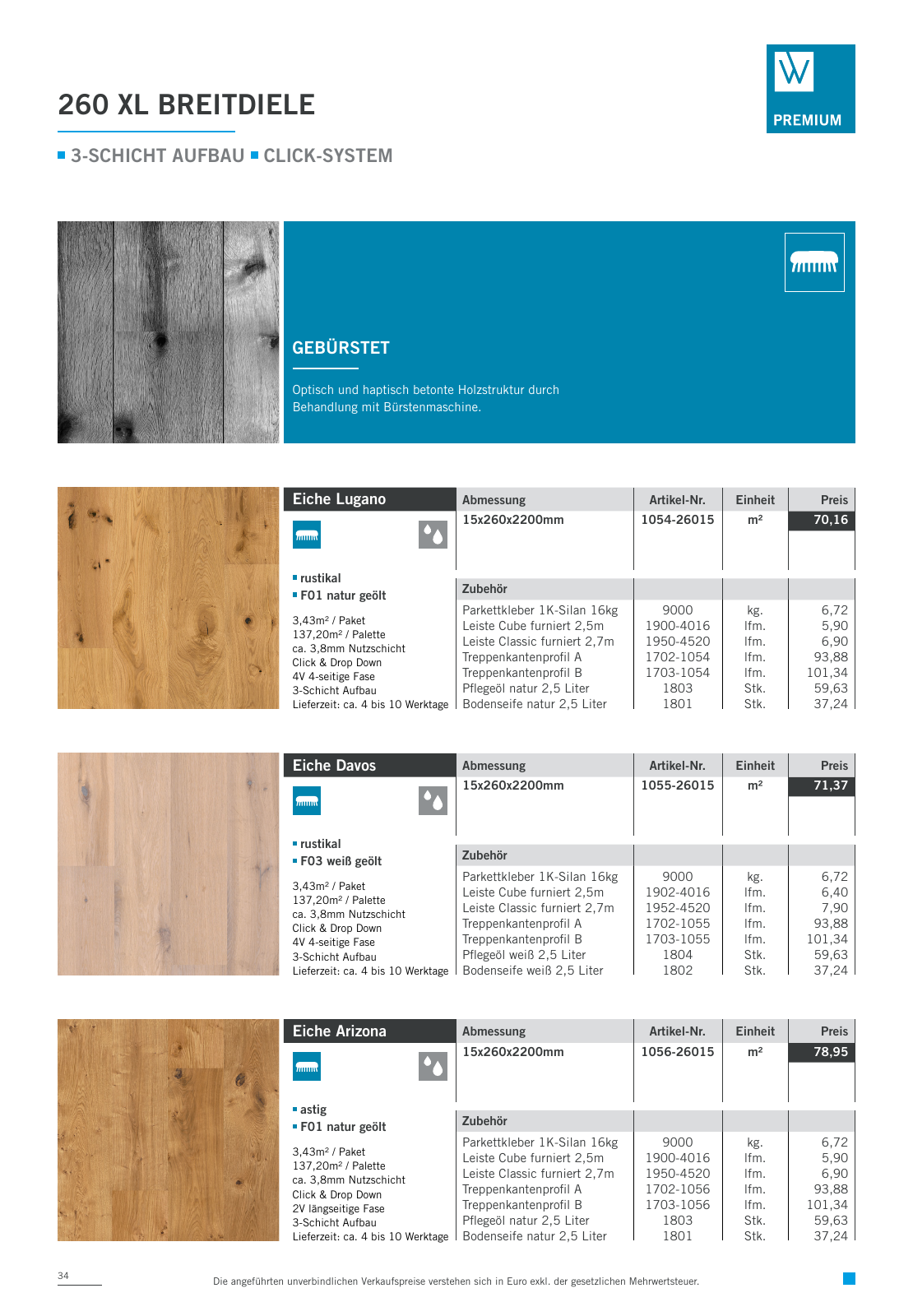 Vorschau Woodbase Preisliste 04/2022 Seite 34