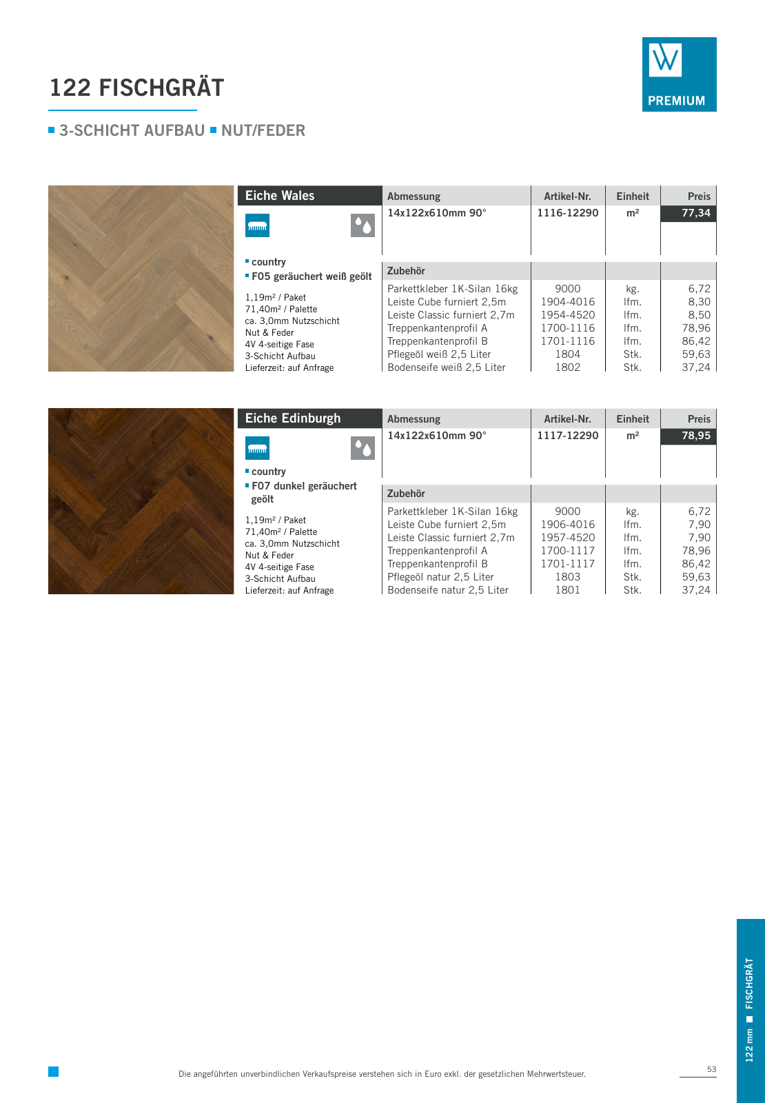 Vorschau Woodbase Preisliste 04/2022 Seite 53