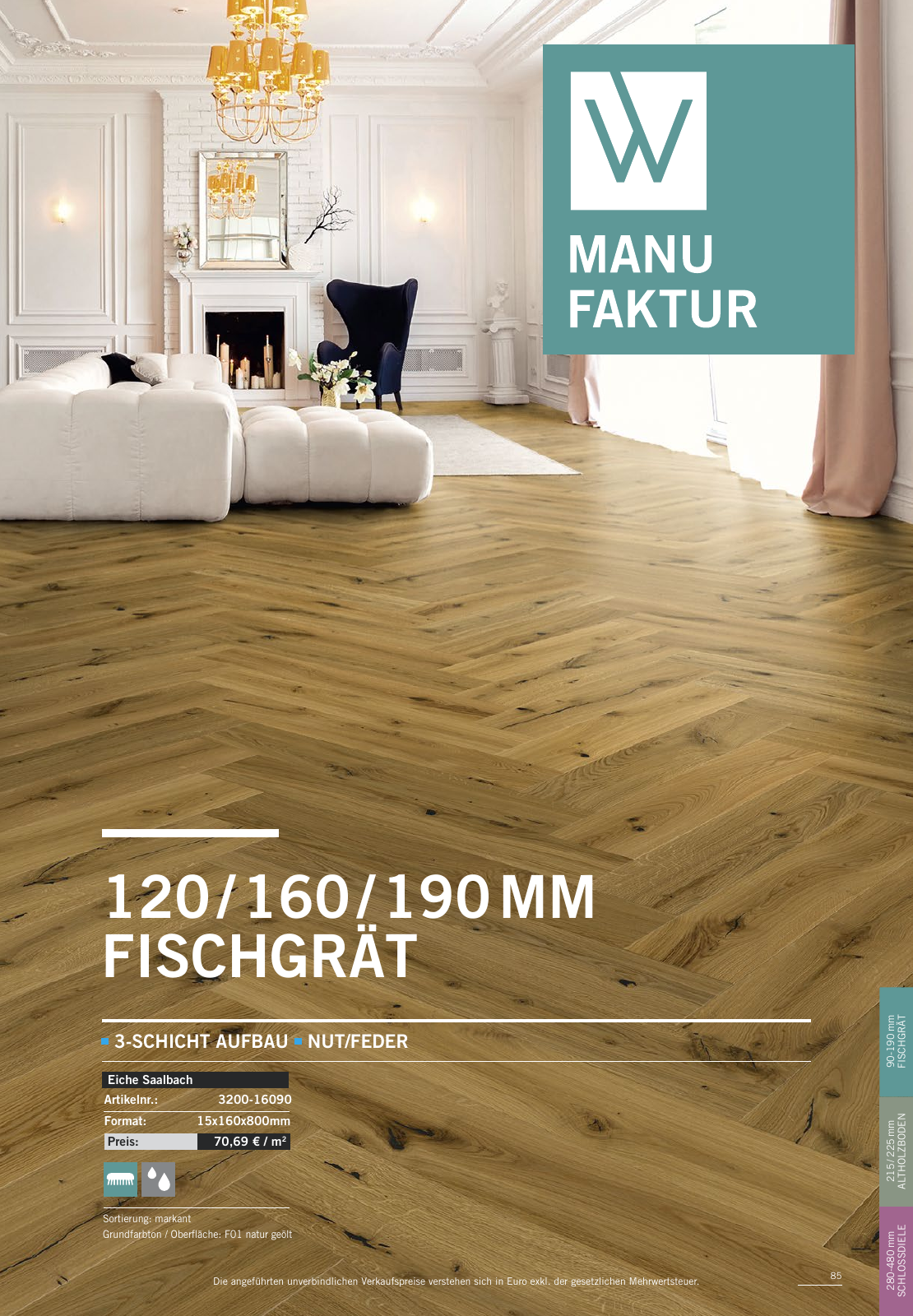 Vorschau WOODBASE PREISLISTE 2020/2021 Seite 85