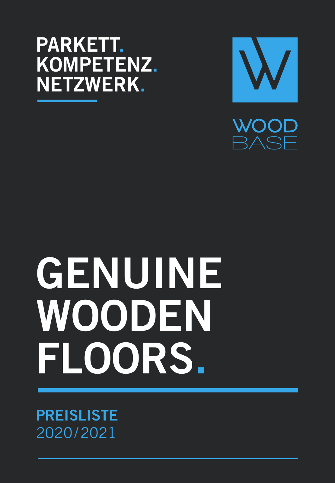 Vorschau WOODBASE PREISLISTE 2020/2021 Seite 1