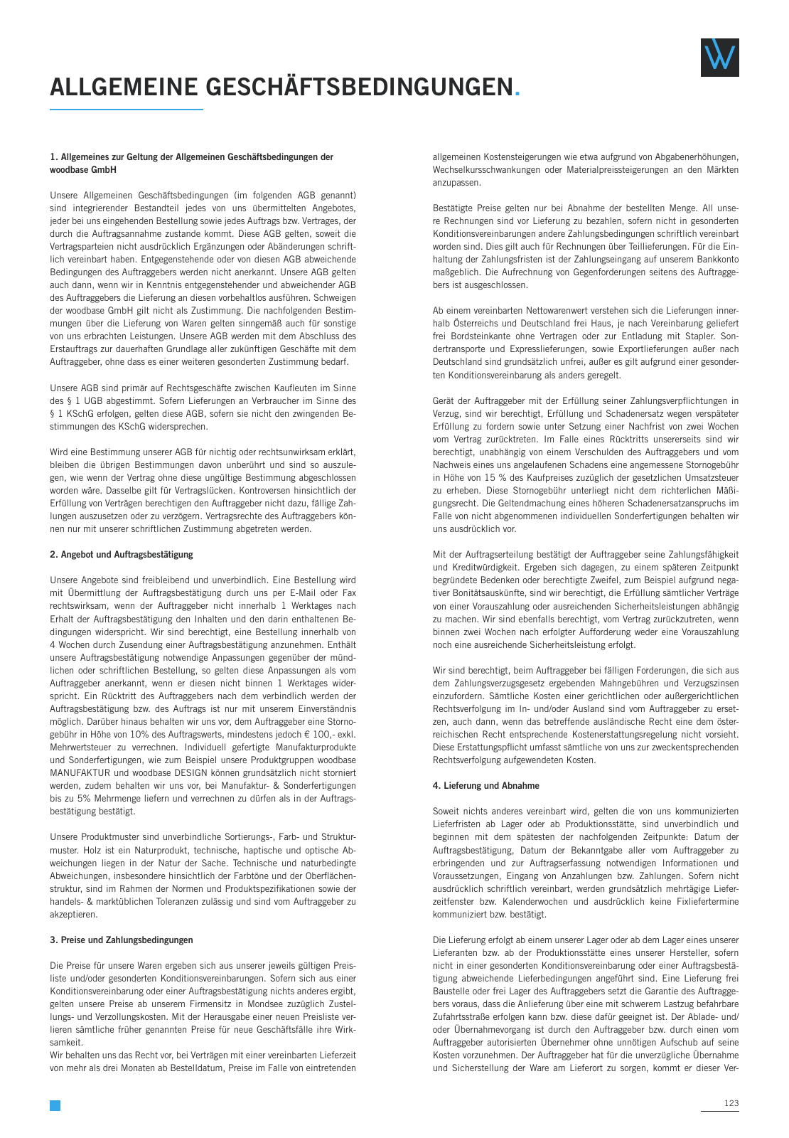 Vorschau WOODBASE PREISLISTE 2020/2021 Seite 123
