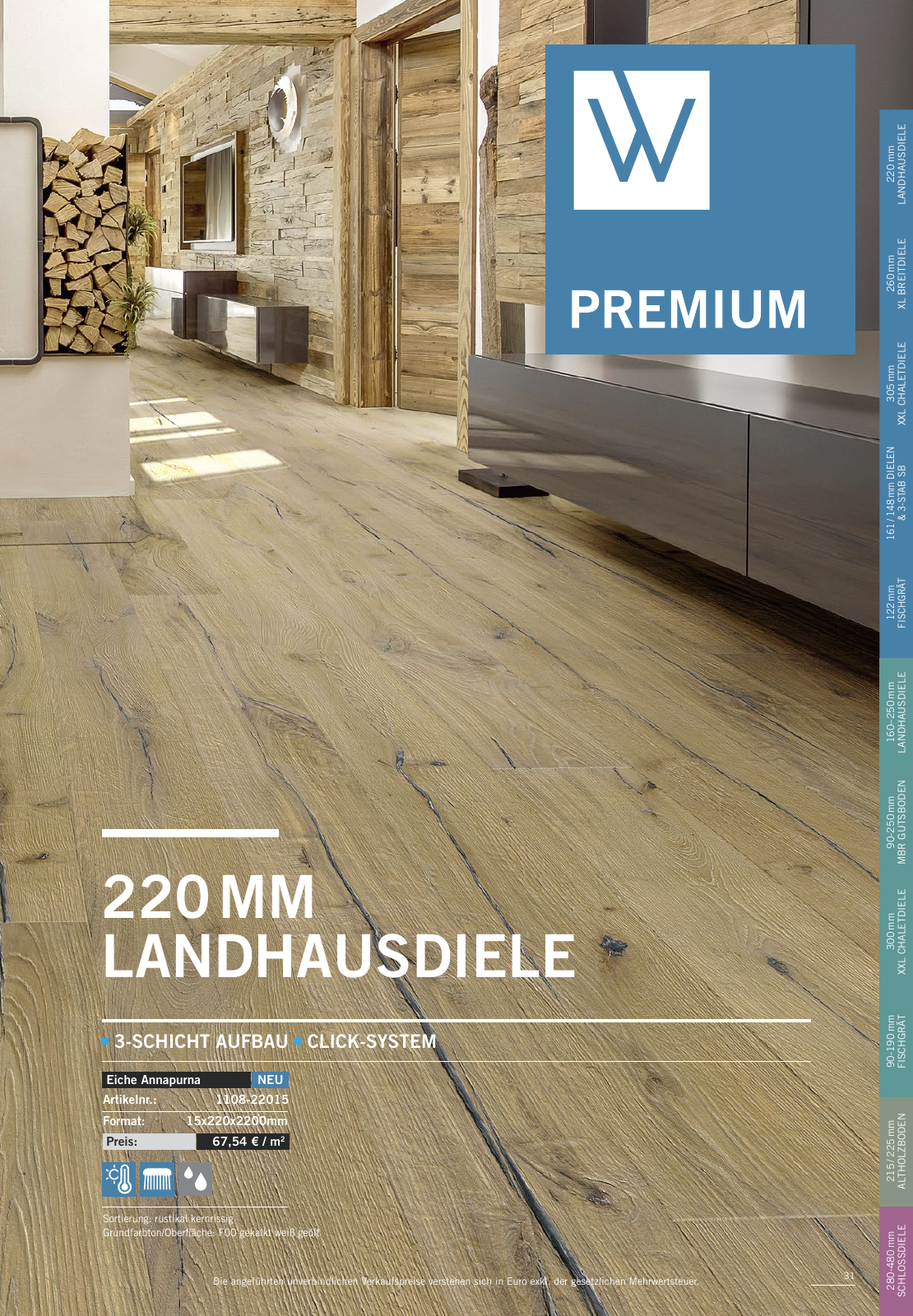 Vorschau WOODBASE PREISLISTE 2020/2021 Seite 31