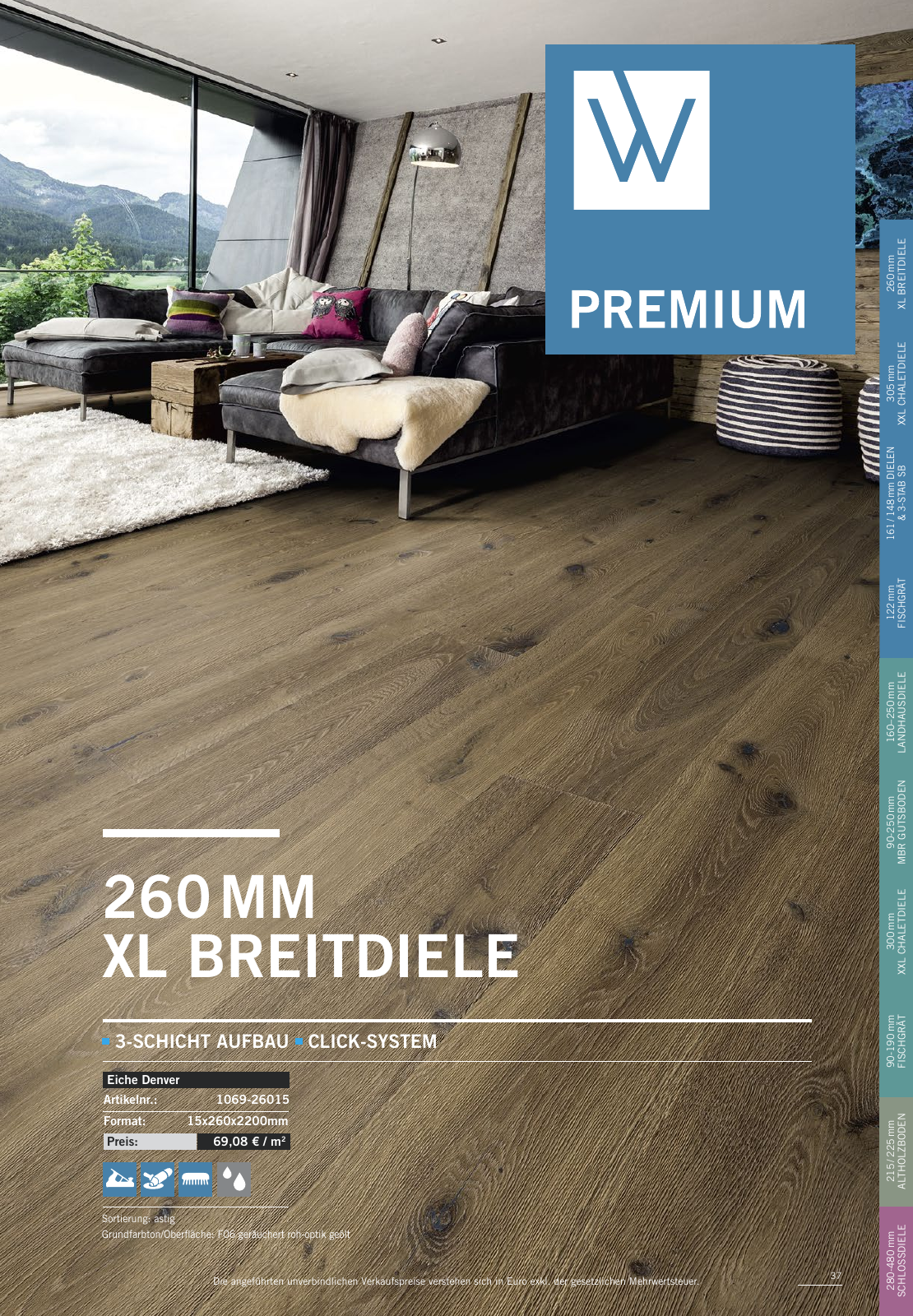 Vorschau WOODBASE PREISLISTE 2020/2021 Seite 37