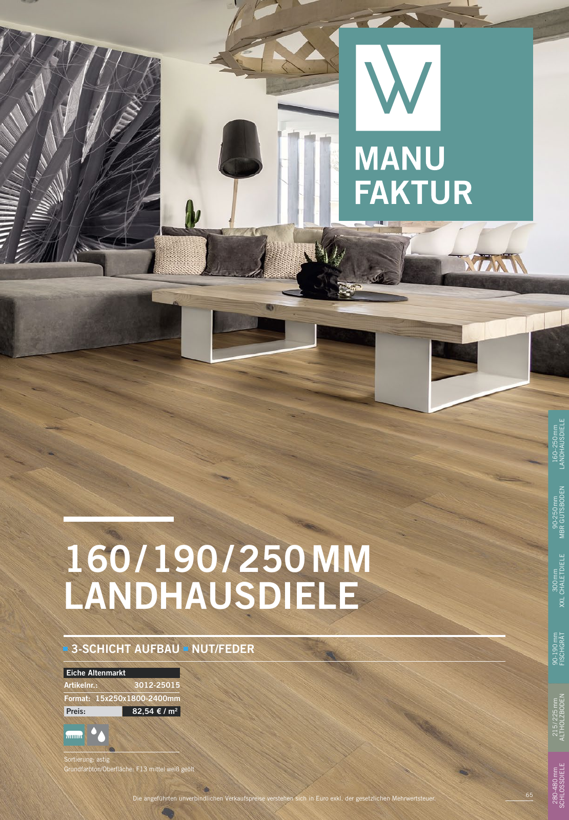 Vorschau WOODBASE PREISLISTE 2020/2021 Seite 65