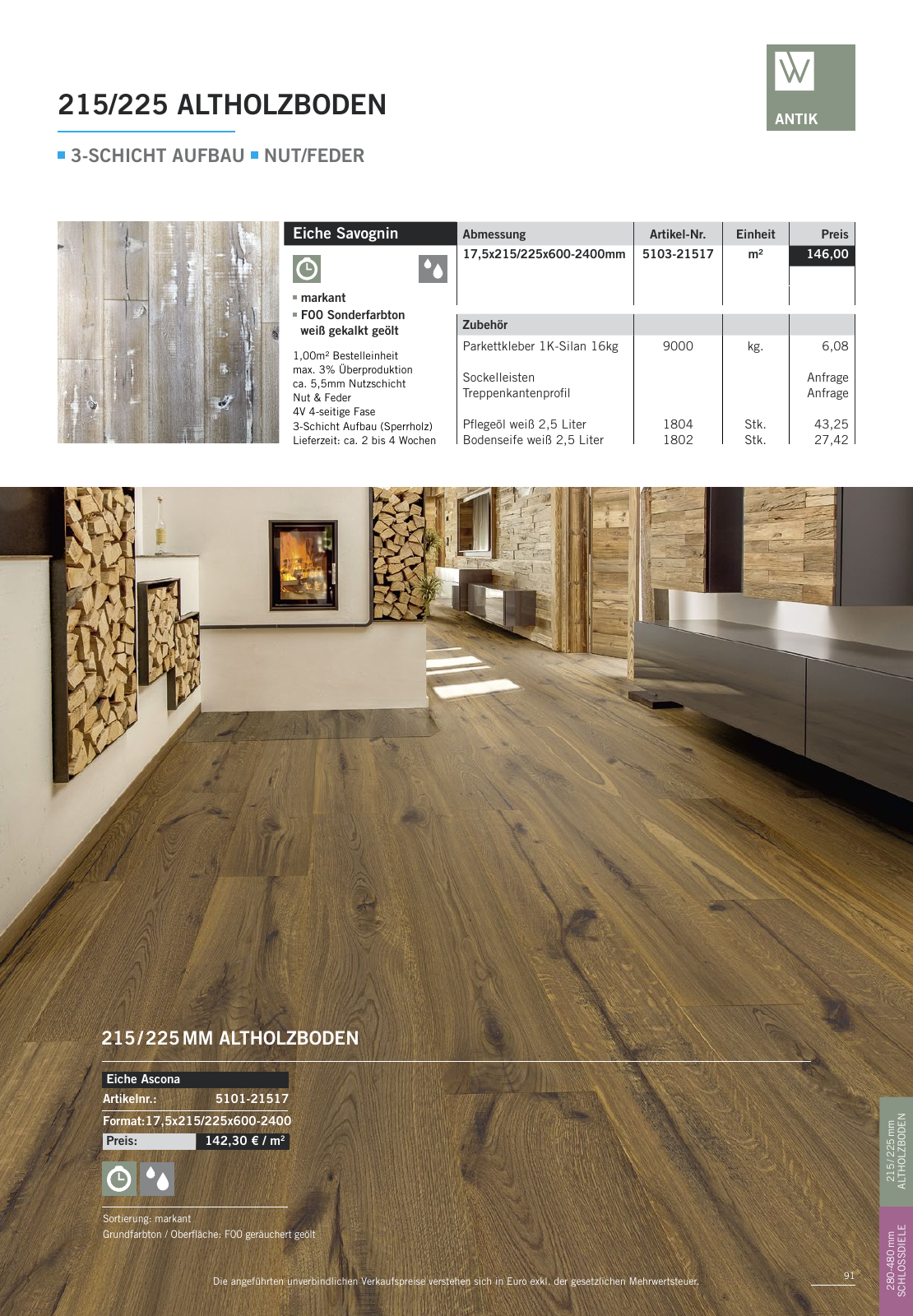 Vorschau WOODBASE PREISLISTE 2020/2021 Seite 91