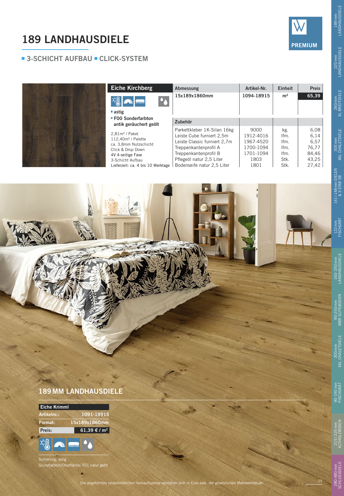 Vorschau WOODBASE PREISLISTE 2020/2021 Seite 29