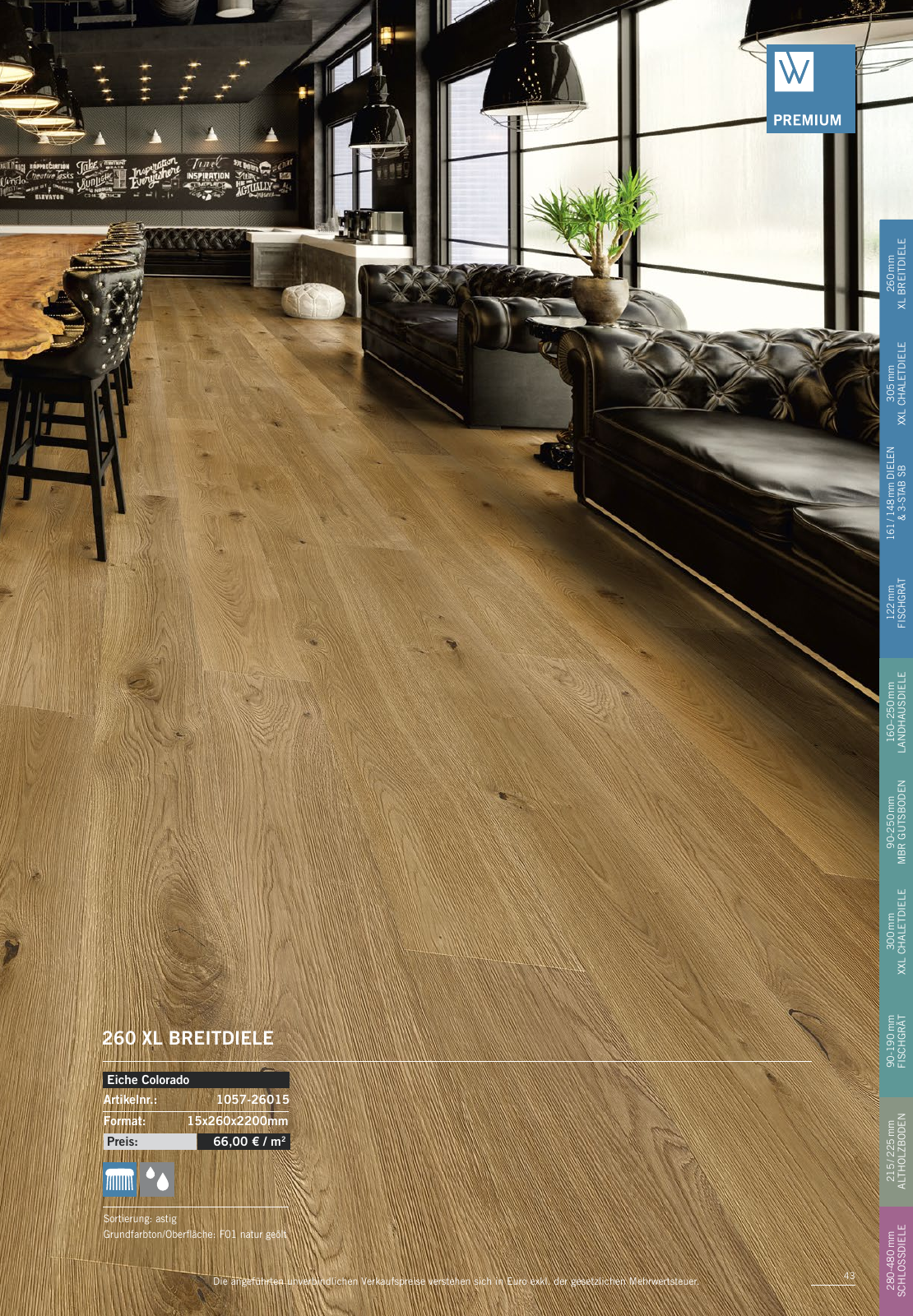 Vorschau WOODBASE PREISLISTE 2020/2021 Seite 43