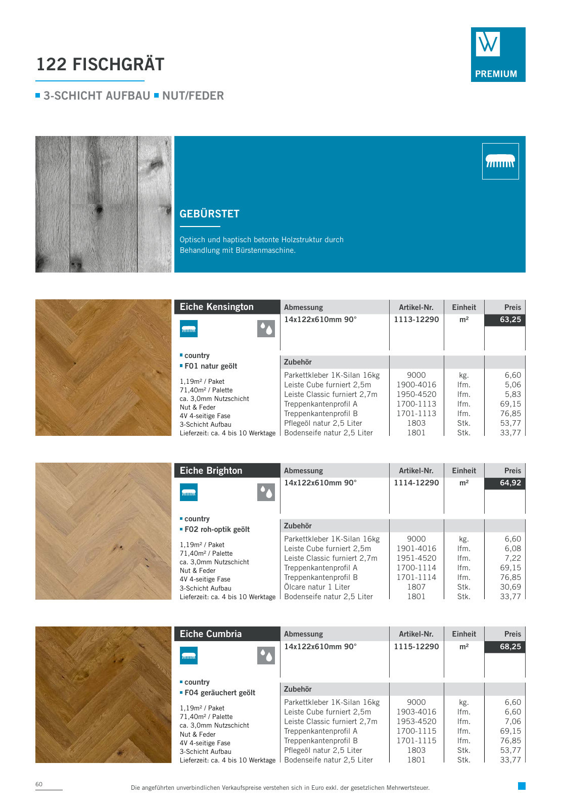 Vorschau Woodbase Preisliste 06/2021 Seite 60