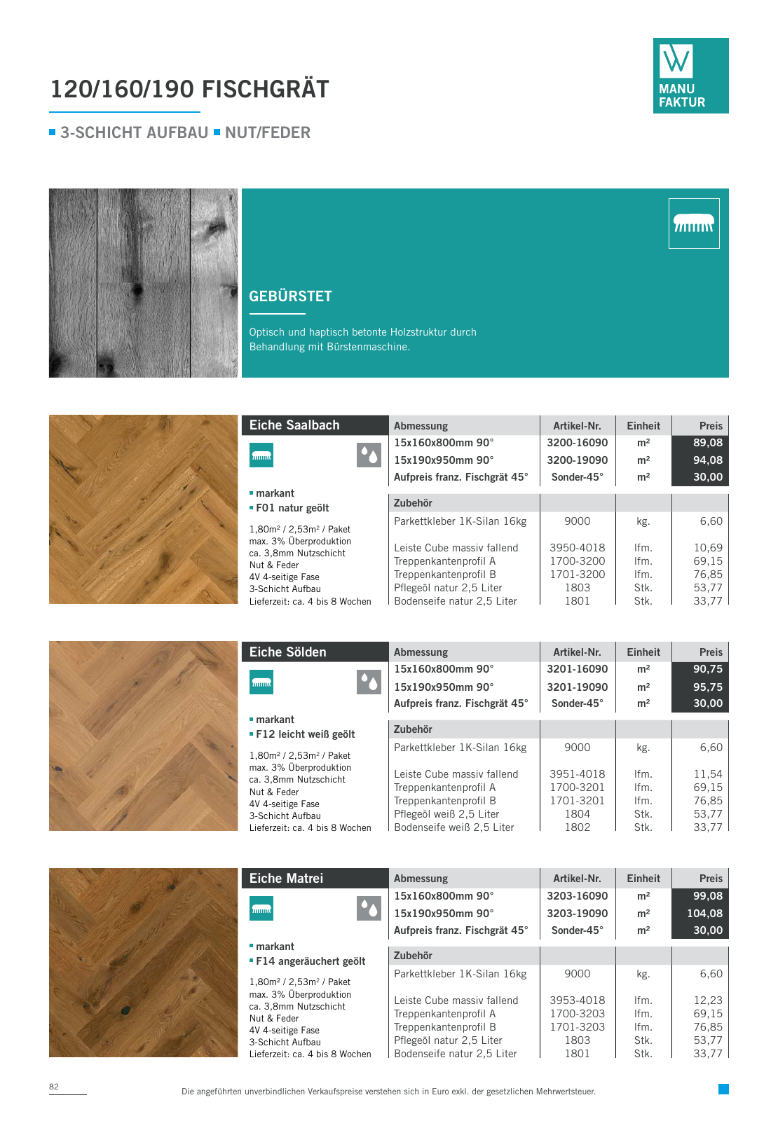 Vorschau Woodbase Preisliste 06/2021 Seite 82