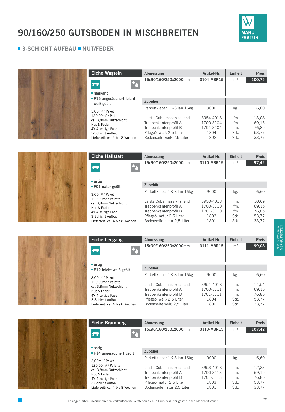 Vorschau Woodbase Preisliste 06/2021 Seite 75