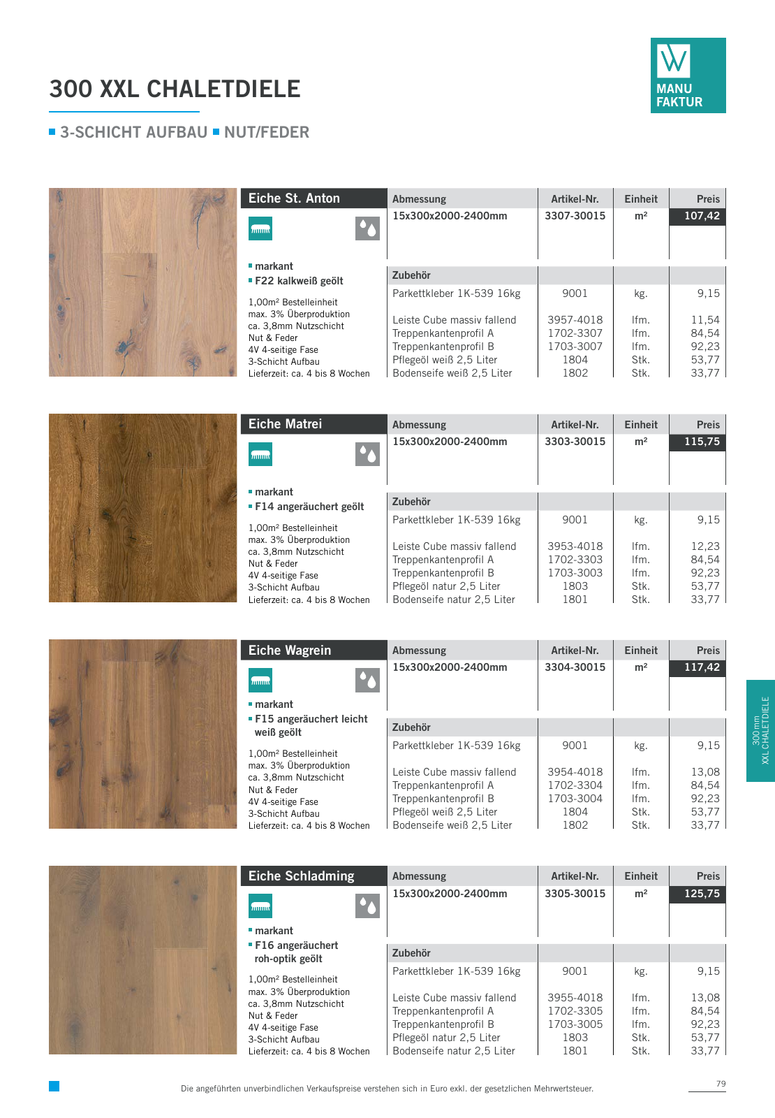 Vorschau Woodbase Preisliste 06/2021 Seite 79